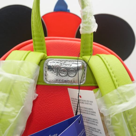 NEW Disney X Loungefly Mickey Mouse The Band Concert Mini Backpack  100 Decades - Picture 9 of 12